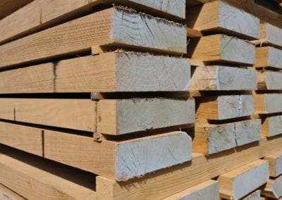 sägeraue Bretter, Bohlen und Kanthölzer in diversen Abmessungen